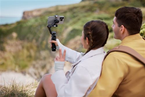 Dji Osmo Mobile 7P Schwarzer Stabilisator 