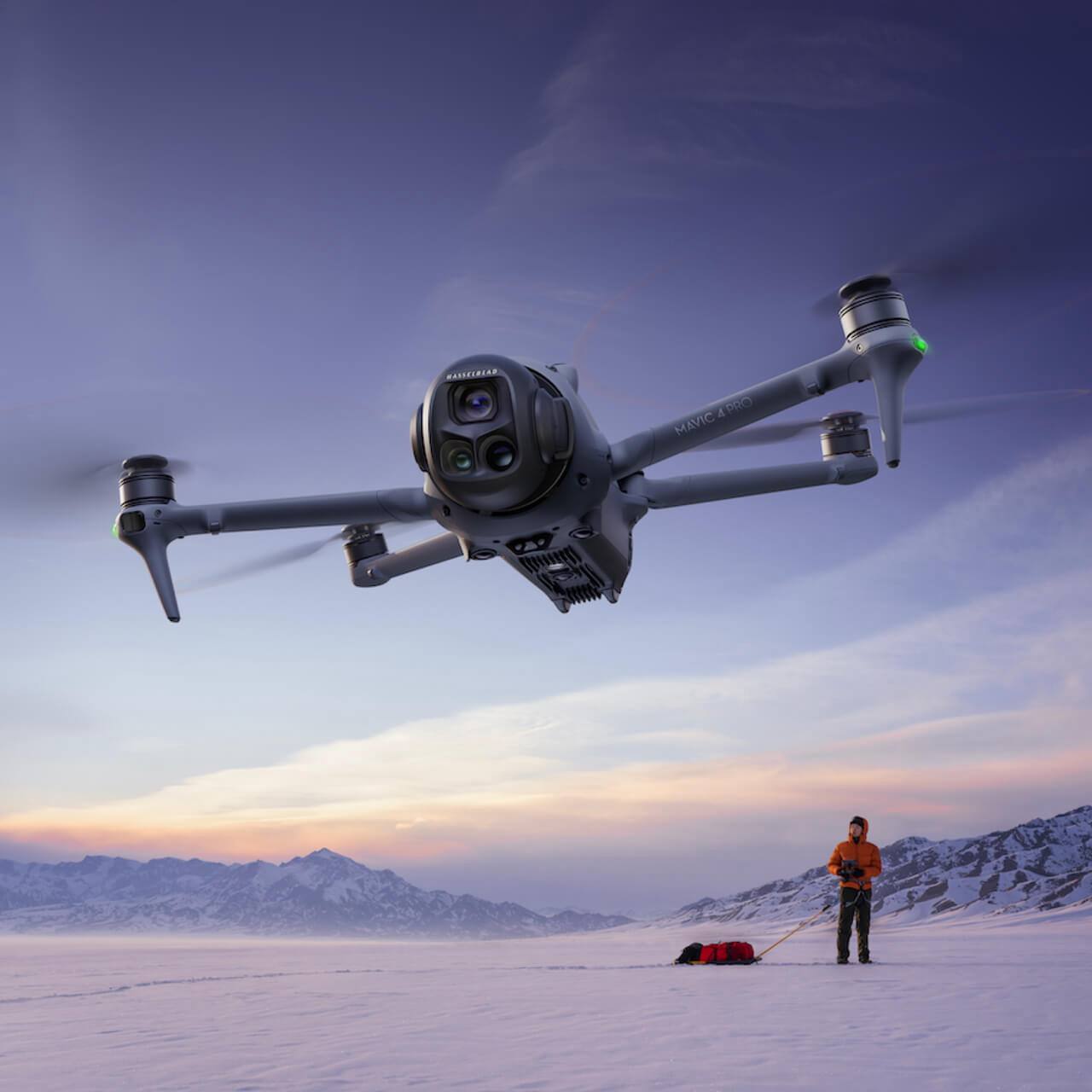Drohne Dji Mavic 4 Pro Fly More Combo DJI RC 2 Schwarz 